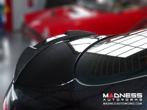 Alfa Romeo Giulia Trunk Spoiler - Carbon Fiber - QV Style - Feroce Carbon 